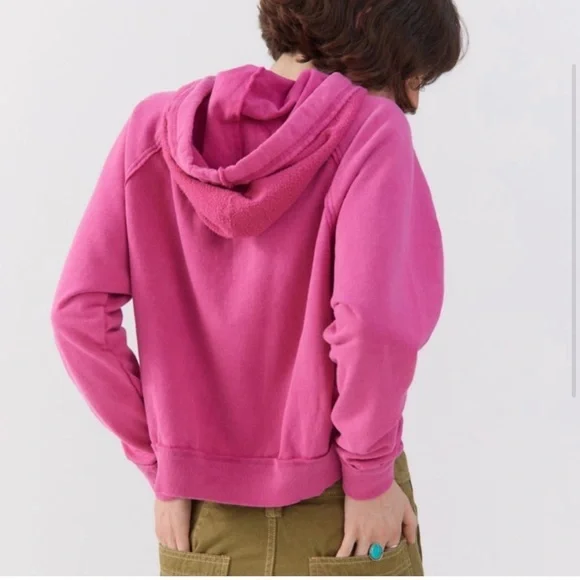 Urban‎ Outfitters Curved Hem Hoodie Sweatshirt BDG - Picture 4 of 4